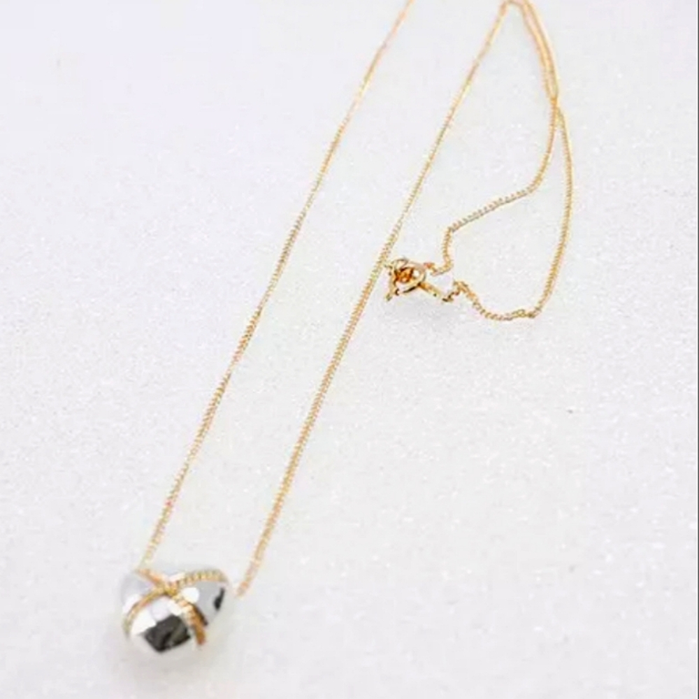 SOLD IN MY STORE 18K Tiffany & Co. Yellow Gold Sterling Silver Heart - Picture 2 of 5
